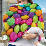 Colorful Chocolate Candy Print Baby Seat Cover