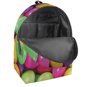 Colorful Chocolate Candy Print Backpack