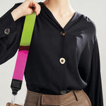 Colorful Chocolate Candy Print Bag Strap