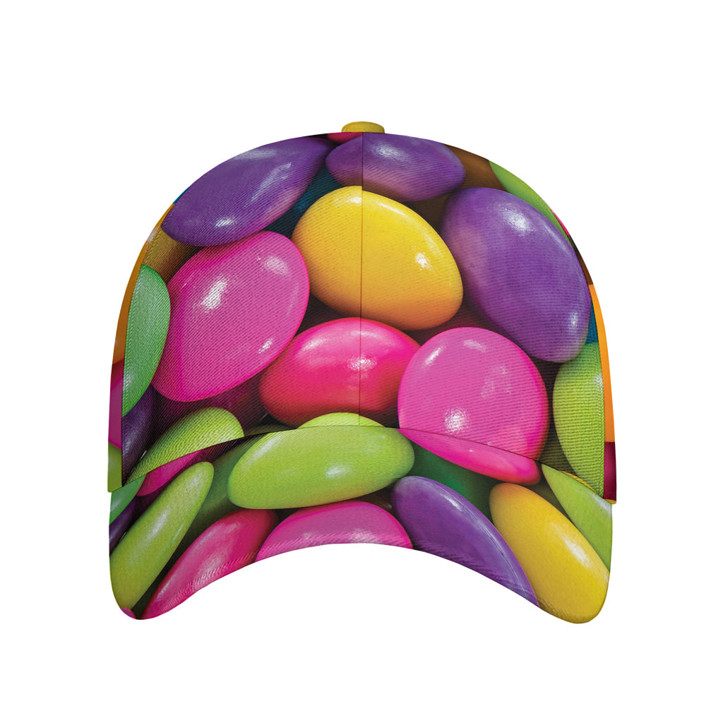 Colorful Chocolate Candy Print Baseball Cap