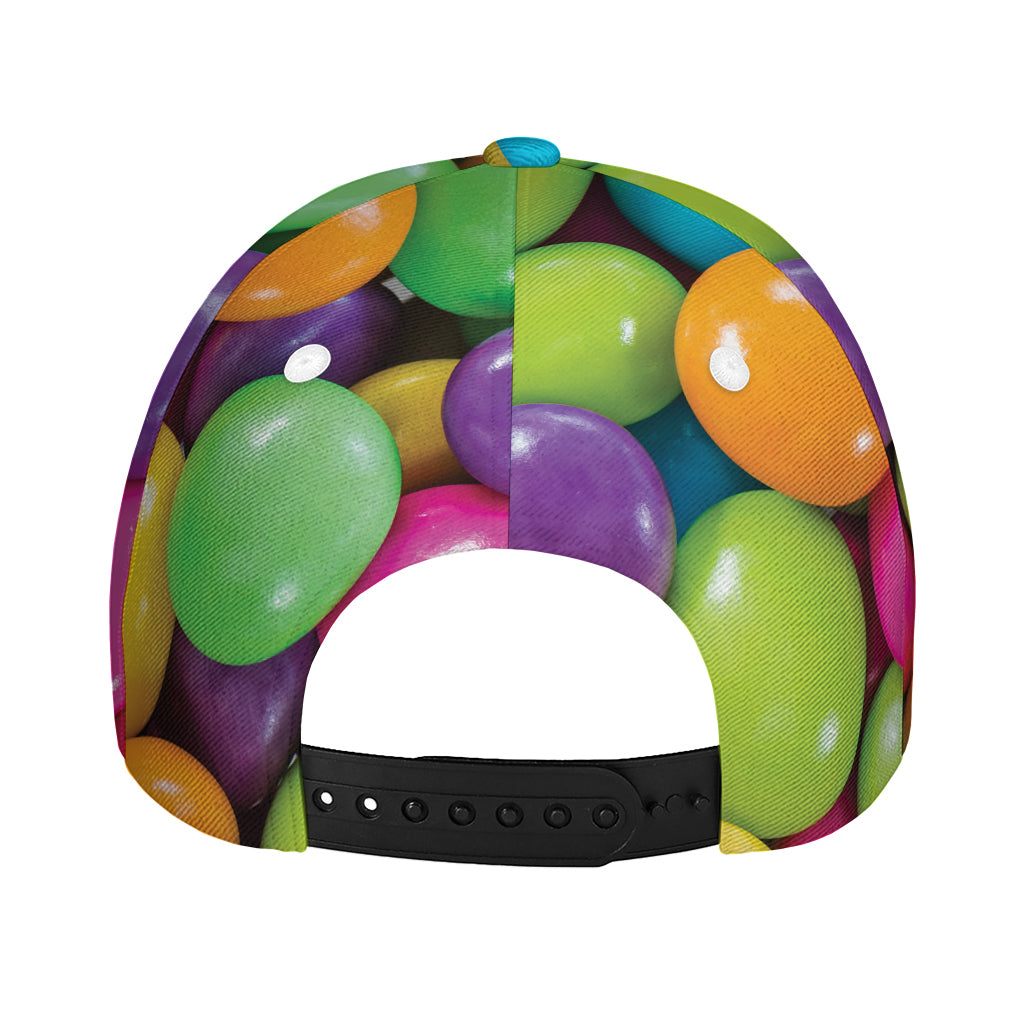 Colorful Chocolate Candy Print Baseball Cap