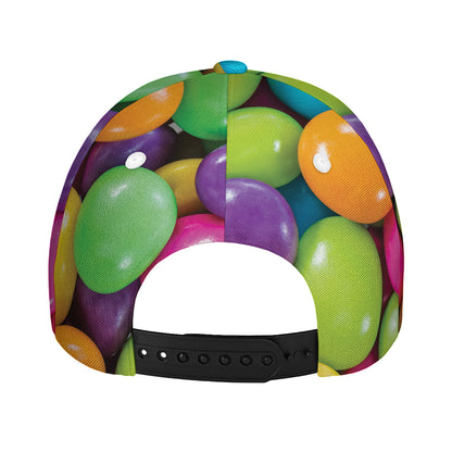 Colorful Chocolate Candy Print Baseball Cap