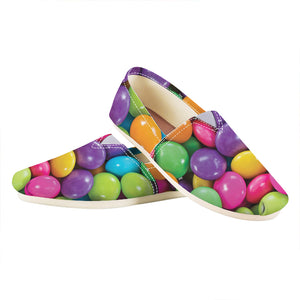 Colorful Chocolate Candy Print Casual Shoes