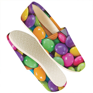 Colorful Chocolate Candy Print Casual Shoes