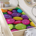 Colorful Chocolate Candy Print Changing Pad Cover