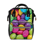 Colorful Chocolate Candy Print Diaper Bag