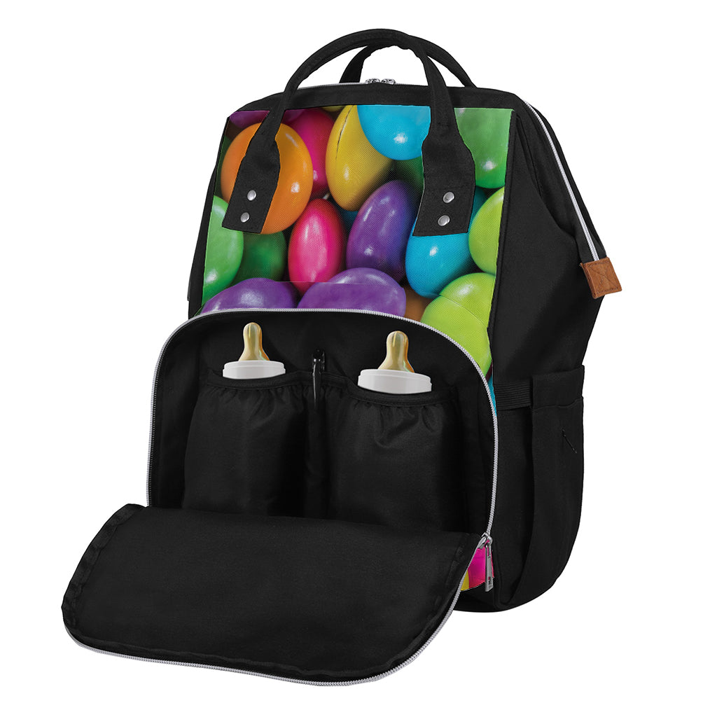 Colorful Chocolate Candy Print Diaper Bag