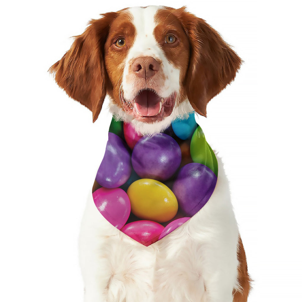 Colorful Chocolate Candy Print Dog Bandana