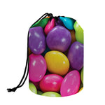 Colorful Chocolate Candy Print Drawstring Makeup Bag