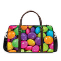 Colorful Chocolate Candy Print Duffel Bag