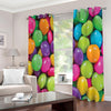 Colorful Chocolate Candy Print Extra Wide Grommet Curtains