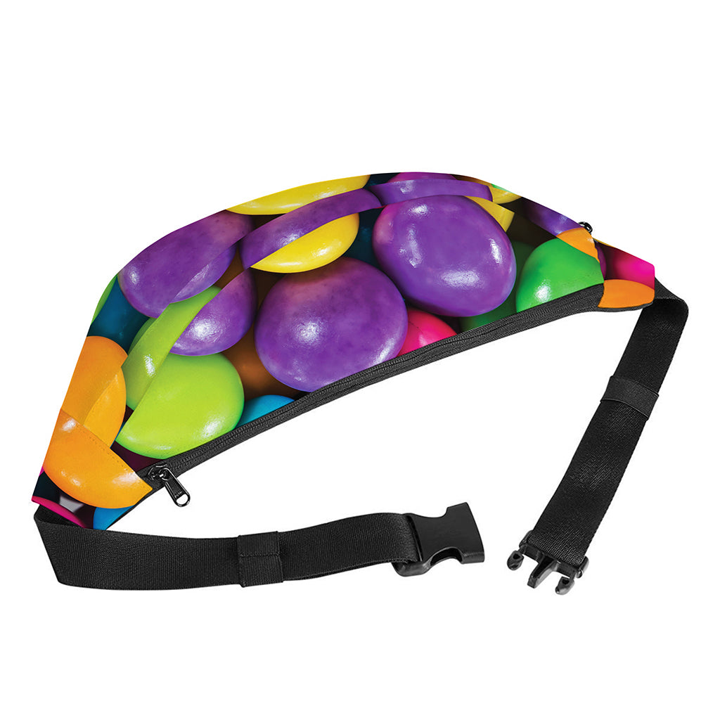 Colorful Chocolate Candy Print Fanny Pack