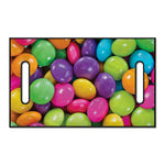 Colorful Chocolate Candy Print Golf Cart Seat Cover