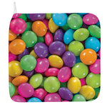 Colorful Chocolate Candy Print Hand Towel