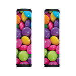 Colorful Chocolate Candy Print Handle Covers