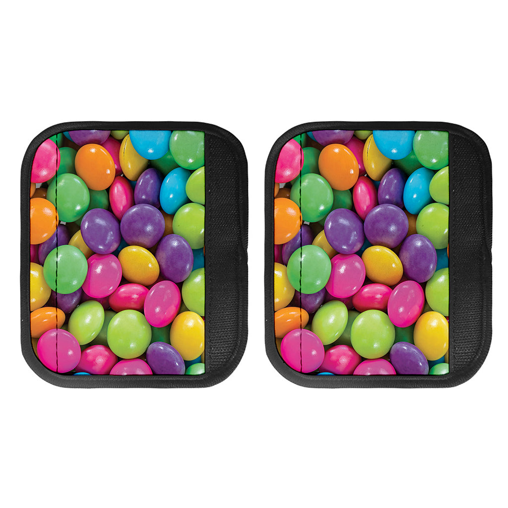 Colorful Chocolate Candy Print Handle Covers