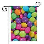 Colorful Chocolate Candy Print House Flag