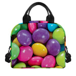 Colorful Chocolate Candy Print Insulated Lunch Bag