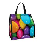 Colorful Chocolate Candy Print Insulated Lunch Tote