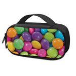 Colorful Chocolate Candy Print Insulin Cooler Travel Case