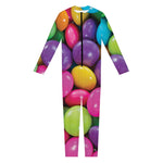 Colorful Chocolate Candy Print Jumpsuit