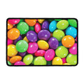 Colorful Chocolate Candy Print Kitchen Mat