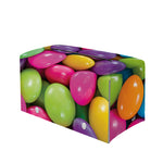Colorful Chocolate Candy Print Leather Tissue Box Cover
