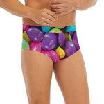 Colorful Chocolate Candy Print Men's Briefs