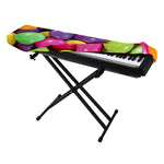 Colorful Chocolate Candy Print Piano Keyboard Cover