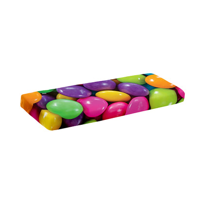 Colorful Chocolate Candy Print Piano Keyboard Cover