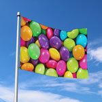 Colorful Chocolate Candy Print Polyester Flag