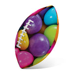 Colorful Chocolate Candy Print Rugby Ball