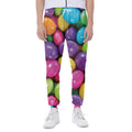 Colorful Chocolate Candy Print Joggers