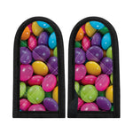 Colorful Chocolate Candy Print Skillet Handle Cover