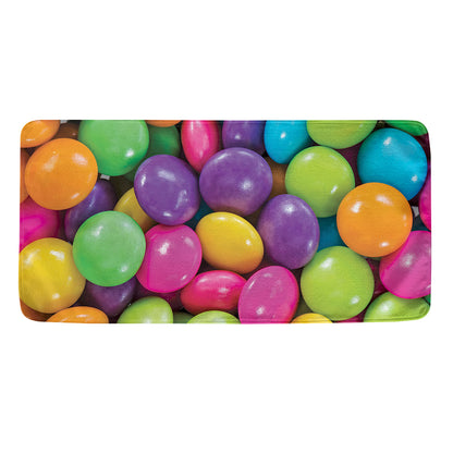 Colorful Chocolate Candy Print Towel