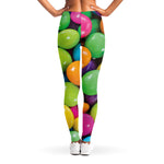 Colorful Chocolate Candy Print Women's Leggings