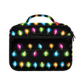 Colorful Christmas Lights Print Briefcase Bible Bag