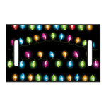 Colorful Christmas Lights Print Golf Cart Seat Cover