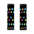 Colorful Christmas Lights Print Handle Covers