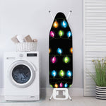 Colorful Christmas Lights Print Ironing Board Cover
