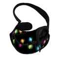Colorful Christmas Lights Print Pet Sling Carrier