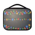 Colorful Christmas String Lights Print Classic Bible Case