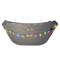 Colorful Christmas String Lights Print Fanny Pack