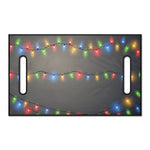 Colorful Christmas String Lights Print Golf Cart Seat Cover