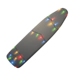 Colorful Christmas String Lights Print Ironing Board Cover