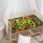 Colorful Cinco de Mayo Print Baby Crib Sheet