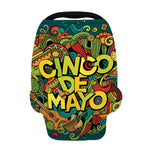 Colorful Cinco de Mayo Print Baby Seat Cover