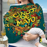 Colorful Cinco de Mayo Print Baby Seat Cover