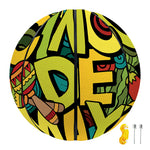 Colorful Cinco de Mayo Print Basketball