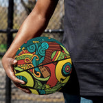 Colorful Cinco de Mayo Print Basketball
